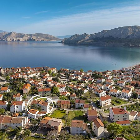 Apartments Vladan With Terrace Baška Eksteriør bilde